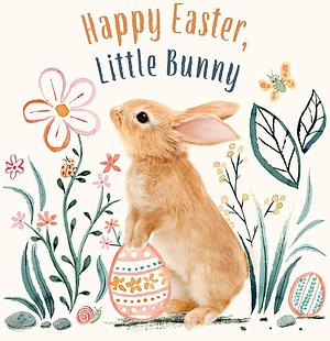 Happy Easter, Little Bunny by Amanda Wood