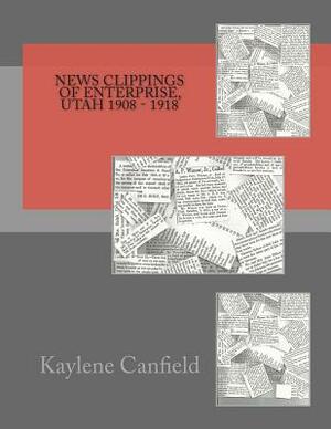 News Clippings of Enterprise, Utah 1908 - 1918 by David Andersen, Kaylene Canfield