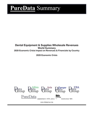 Dental Equipment & Supplies Wholesale Revenues World Summary: 2020 Economic Crisis Impact on Revenues & Financials by Country by Editorial Datagroup