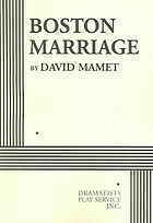 Boston Marriage by David Mamet