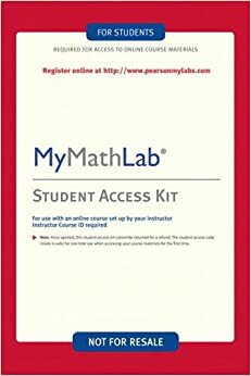 Mymathlab My Statlab Student Access Kit by Prentice Hall Pearson