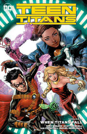 Teen Titans, Volume 4: When Titans Fall by Miguel Mendonça, Cory Smith, Norm Rapmund, Scott Lobdell, Ian Churchill, Tony Bedard