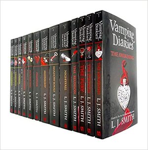Vampire Diaries Complete Collection 13 Books Set by L. J. Smith (The Awakening, The Return, The Hunters & The Salvation) by L.J. Smith
