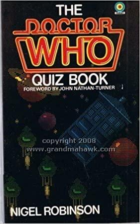 The Doctor Who Quiz Book by Nigel Robinson
