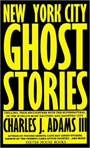 New York City Ghost Stories by David J. Seibold, Charles J. Adams III