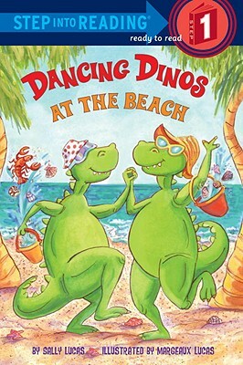 Dancing Dinos at the Beach by Sally Lucas