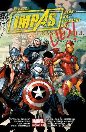 Avengers: Impas. Atak na Pleasant Hill by Joshua Williamson, Nick Spencer, Mark Waid, Gerry Duggan, Frank Barbiere, Marc Guggenheim
