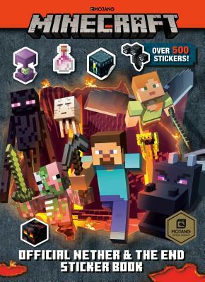 Minecraft Official the Nether and the End Sticker Book (Minecraft) by Stephanie Milton