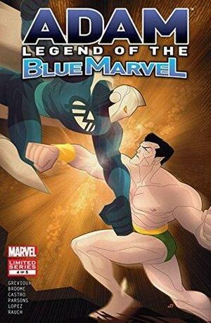 Adam: Legend of the Blue Marvel #4 by Kevin Grevioux