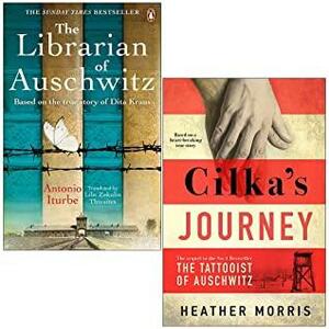 The Librarian of Auschwitz By Antonio Iturbe & Cilka's Journey By Heather Morris 2 Books Collection Set by Heather Morris, Antonio Iturbe