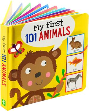 Board Bk I'm Learning 1st 101 Anim by Peter Pauper Press