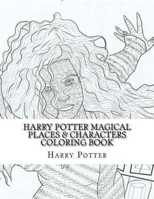 Harry Potter Magical Places & Characters Coloring Book by Scholastic, Inc