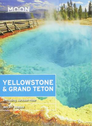 Moon Yellowstone & Grand Teton by Becky Lomax