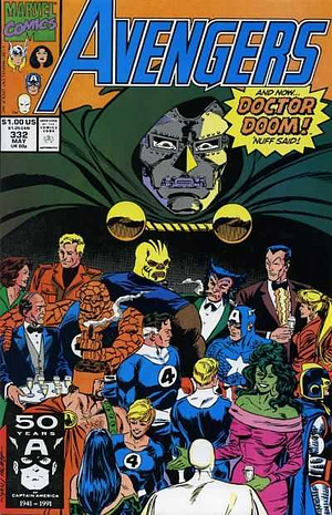 Avengers (1963) #332 by Larry Hama