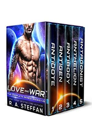 Love and War: The Complete Series, Books 1-5 by R.A. Steffan