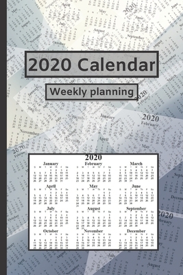 2020 Calendar: Weekly planning by CICI Calendar, Cinia Cada, Nini N