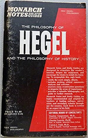 The Philosophy of Hegel by Georg Wilhelm Friedrich Hegel, Carl Joachim Friedrich