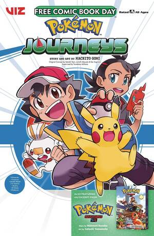 Pokemon: Journeys - Adventures XY (Free Comic Book Day 2022) by Machito Gomi