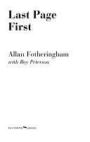 Last Page First by Allan Fotheringham, Roy Peterson