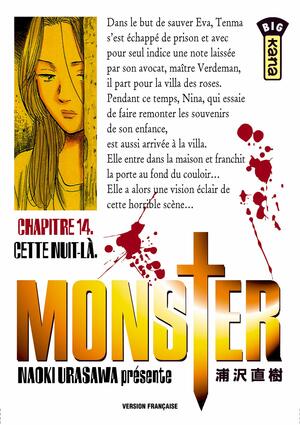 Monster, Chapitre 14 : Cette nuit-là by Naoki Urasawa