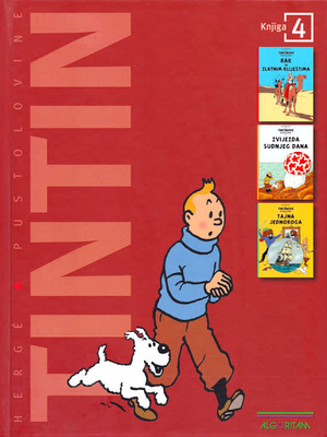 Tintinove pustolovine 4: Rak sa zlatnim kliještima, Zvijezda sudnjeg dana, Tajna Jednoroga by Hergé