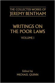Writings On The Poor Laws by Jeremy Bentham