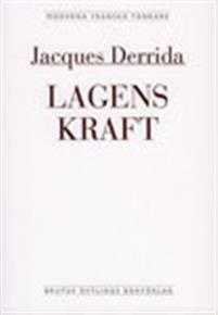 Lagens kraft by Jacques Derrida