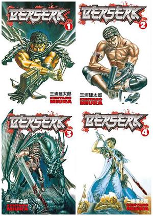 Berserk 1-4 by Kentarou Miura