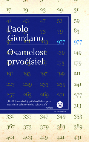 Osamelosť prvočísiel by Mária Štefánková, Paolo Giordano