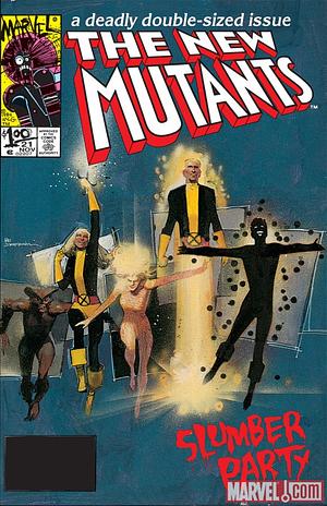 The New Mutants #21 by Chris Claremont