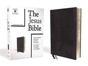 The Jesus Bible, NIV Edition, Imitation Leather, Black by The Zondervan Corporation