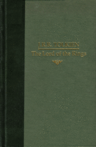 The Lord of the Rings  by J.R.R. Tolkien