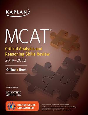 Kaplan MCAT Critical Analysis and Reasoning Skills Review: Book + Online by Kaplan Inc.