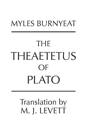 The Theaetetus of Plato by Plato