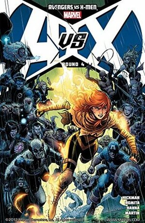 Avengers vs. X-Men #4 by Scott Hanna, Laura Martin, Jonathan Hickman, John Romita Sr., John Romita Jr.