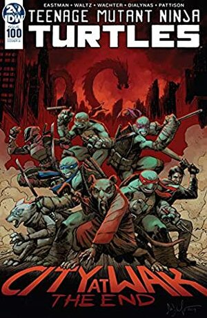 Teenage Mutant Ninja Turtles #100 by Kevin Eastman, Tom Waltz, Dave Wachter, Mateus Santolouco