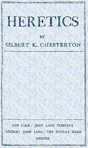Heretics by G.K. Chesterton