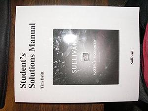 Student Solutions Manual for Algebra and Trigonometry by Michael Sullivan