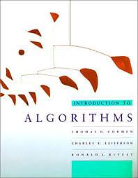 Introduction to Algorithms by Charles e. leiserson & ronald l. riverst Thomas h. cormen