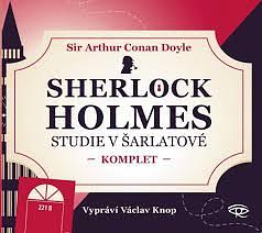 Studie v šarlatové by Arthur Conan Doyle