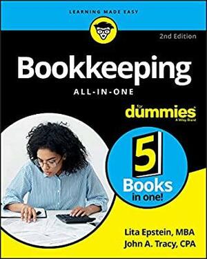 Bookkeeping All-in-One for Dummies by John A. Tracy, Lita Epstein