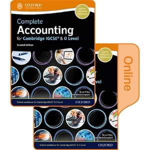Complete Accounting for Cambridge Igcse & O Level: Print & Online Student Book Pack by Iain Ward-Campbell, Brian Titley