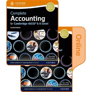 Complete Accounting for Cambridge Igcse & O Level: Print & Online Student Book Pack by Brian Titley, Iain Ward-Campbell