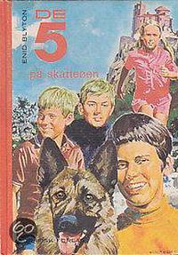 De fem på skatteøen by Enid Blyton