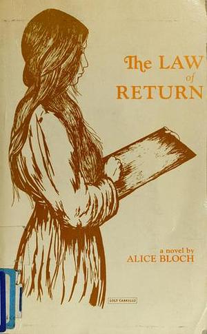 The Law Of Return by Alice Bloch