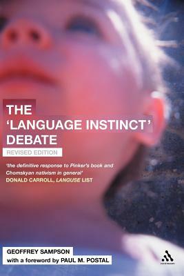 The 'language Instinct' Debate by Geoffrey Sampson