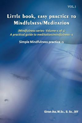 Little book, easy practice to Mindfulness /Meditation: A practical guide to meditation/mindfulness -1 by Deepak Gupta, Girish Jha