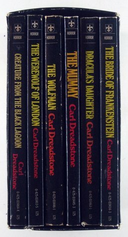 Complete 6 Book Universal Horror Library Set: The Bride Of Frankenstein / The Mummy / The Werewolf Of London / Creature From The Black Lagoon / The Wolfman / Dracula\'s Daughter by Ben Chapman, Walter Harris, Curt Siodmak, Ramsey Campbell, Carl Dreadstone