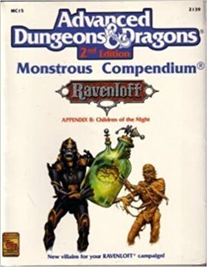 Ravenloft Monstrous Compendium Appendix II: Children Of The Night by Jeff Easley