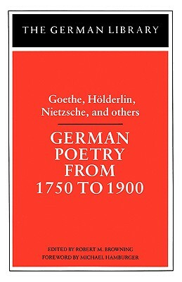 German Poetry from 1750 to 1900 by 